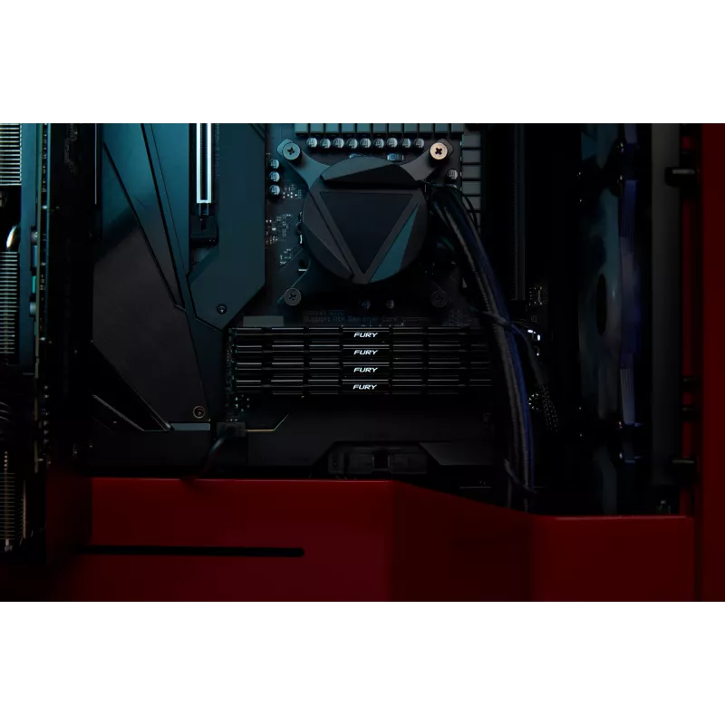 Kingston Technology FURY 8GB 3600MT/s DDR4 CL16 DIMM Renegade Melns