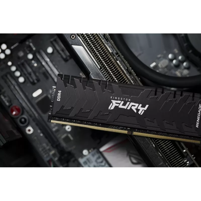 Kingston Technology FURY 8GB 3600MT/s DDR4 CL16 DIMM Renegade Melns