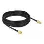 Antenas kabelis DeLOCK RP-SMA spraudnis uz RP-SMA ligzdu LMR/CFD100 10 m