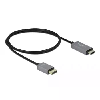 Aktīvs DisplayPort 1.4 uz HDMI kabelis DeLOCK 85928 1m 4K 60Hz HDR