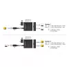 USB centrmezgls DeLOCK 18911 Type-C 10000 Mbit/s Melns