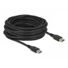 Actīvs DisplayPort kabelis DeLOCK 85502 8K 60 Hz 10 m