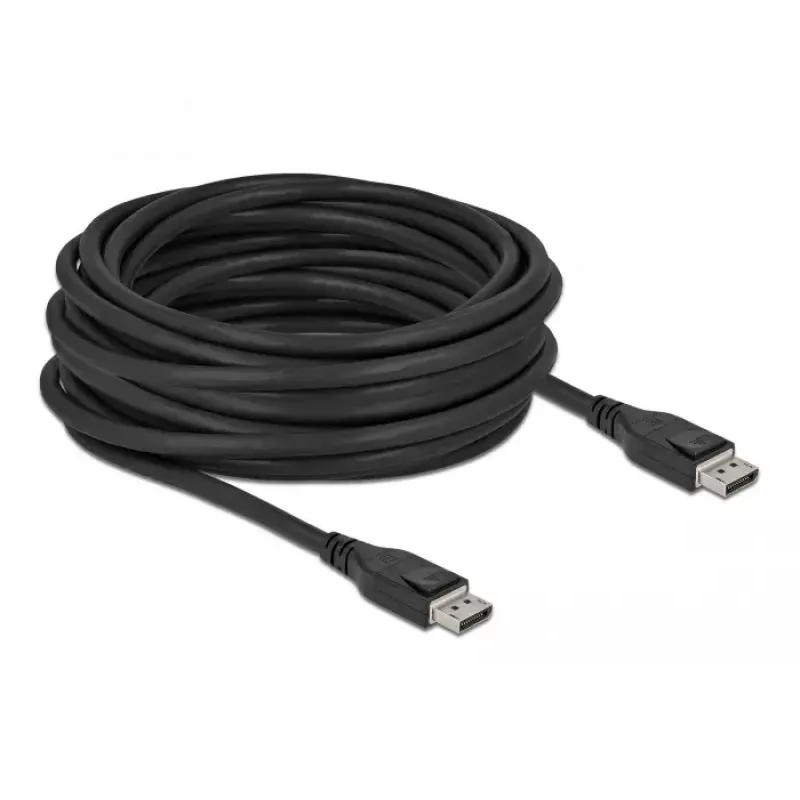 Actīvs DisplayPort kabelis DeLOCK 85502 8K 60 Hz 10 m