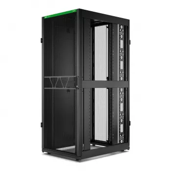 APC NetShelter SX Serveru statīvs Gen 2, 42U, 1991 A x 800 P x 1070 D mm, ar sāniem, melns