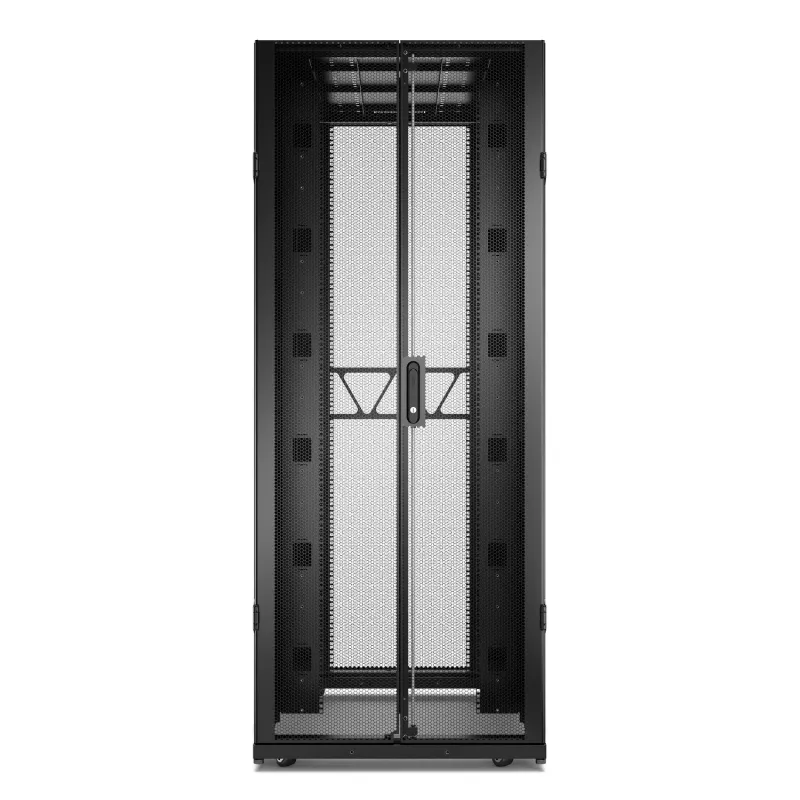 APC NetShelter SX Server Rack Gen 2, 42U, 1991H x 800W x 1200D mm, ar sāniem, melna