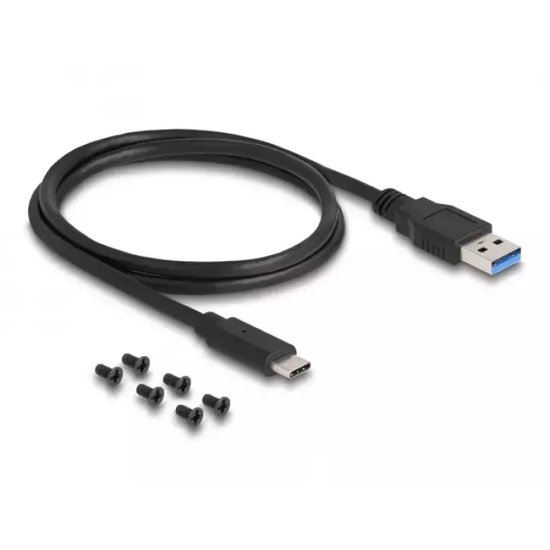 DeLOCK SuperSpeed USB dokstacija 2,5 collu SATA HDD SSD melna