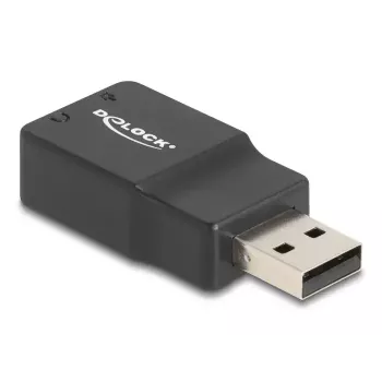 DeLOCK ārējā USB skaņas karte DeLOCK 66634 USB-A uz 2 x 3,5 mm