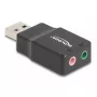 DeLOCK ārējā USB skaņas karte DeLOCK 66634 USB-A uz 2 x 3,5 mm