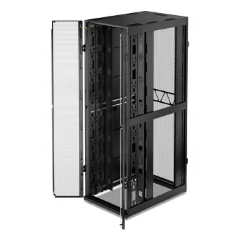 APC NetShelter SX, Serveru statņu korpuss, 2. paaudze, 52U, 2436A x 800P x 1200D mm, ar sāniem, melns