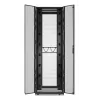 APC NetShelter SX, Serveru statņu korpuss, 2. paaudze, 52U, 2436A x 800P x 1200D mm, ar sāniem, melns