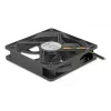 DELOCK 67303 Computer Case Fan 120 mm, 24 V, Ball Bearing, Melns