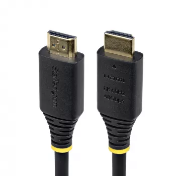 StarTech.com 1 m (3 pēdas) sertificēts īpaši ātrdarbīgs HDMI kabelis, 8K 60 Hz/4K 120 Hz, HDMI 2.1 kabelis ar HDR10+ / eARC, 48 Gbps, 8K HDMI vads monitoram/TV/displejam, elastīgs TPE apvalks
