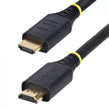 StarTech.com 5m (16 pēdas) sertificēts īpaši ātrdarbīgs HDMI kabelis, 8K 60 Hz/4K 120 Hz, HDMI 2.1 kabelis ar HDR10+ / eARC, 48 Gbps, 8K HDMI vads monitoram/TV/displejam, elastīgs TPE apvalks