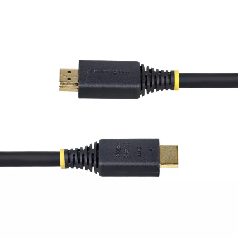 StarTech.com 5m (16 pēdas) sertificēts īpaši ātrdarbīgs HDMI kabelis, 8K 60 Hz/4K 120 Hz, HDMI 2.1 kabelis ar HDR10+ / eARC, 48 Gbps, 8K HDMI vads monitoram/TV/displejam, elastīgs TPE apvalks