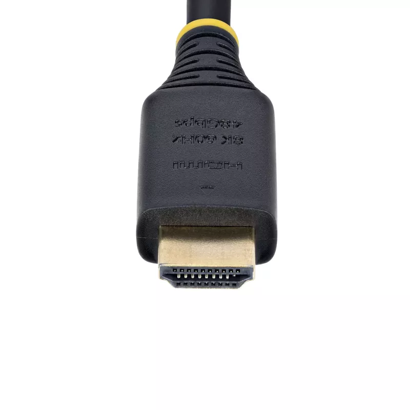 StarTech.com 5m (16 pēdas) sertificēts īpaši ātrdarbīgs HDMI kabelis, 8K 60 Hz/4K 120 Hz, HDMI 2.1 kabelis ar HDR10+ / eARC, 48 Gbps, 8K HDMI vads monitoram/TV/displejam, elastīgs TPE apvalks