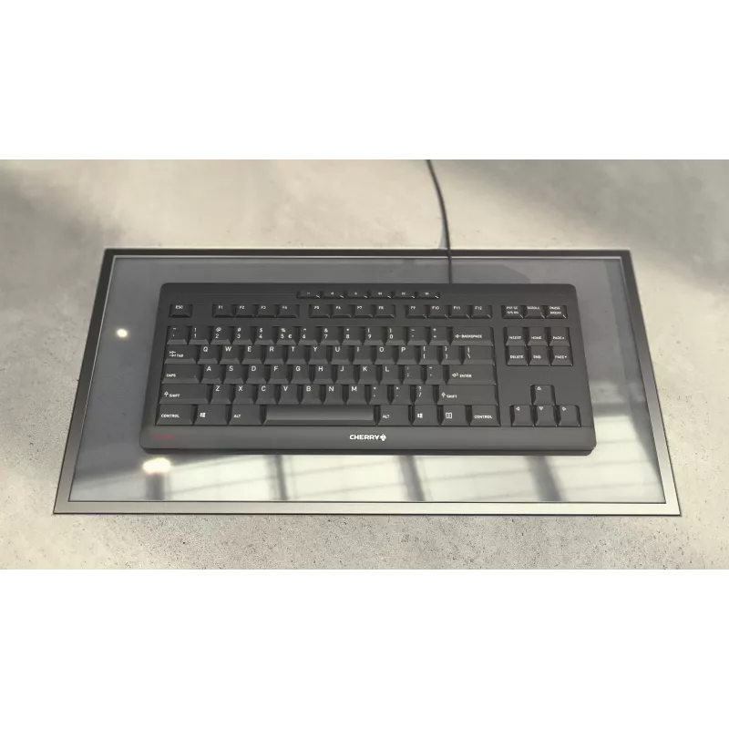 Tastatūra CHERRY STREAM TKL Universāla USB QWERTY Angļu Balta 93 taustiņi