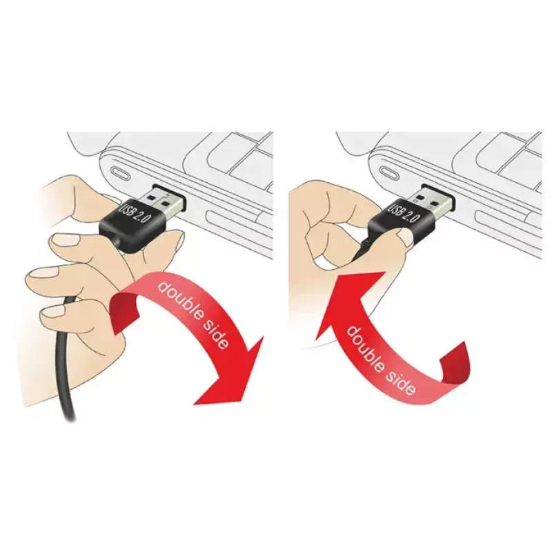 USB kabelis DeLOCK 1 m USB 2.0 A - mini USB v/v