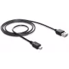 USB kabelis DeLOCK 1 m USB 2.0 A - mini USB v/v
