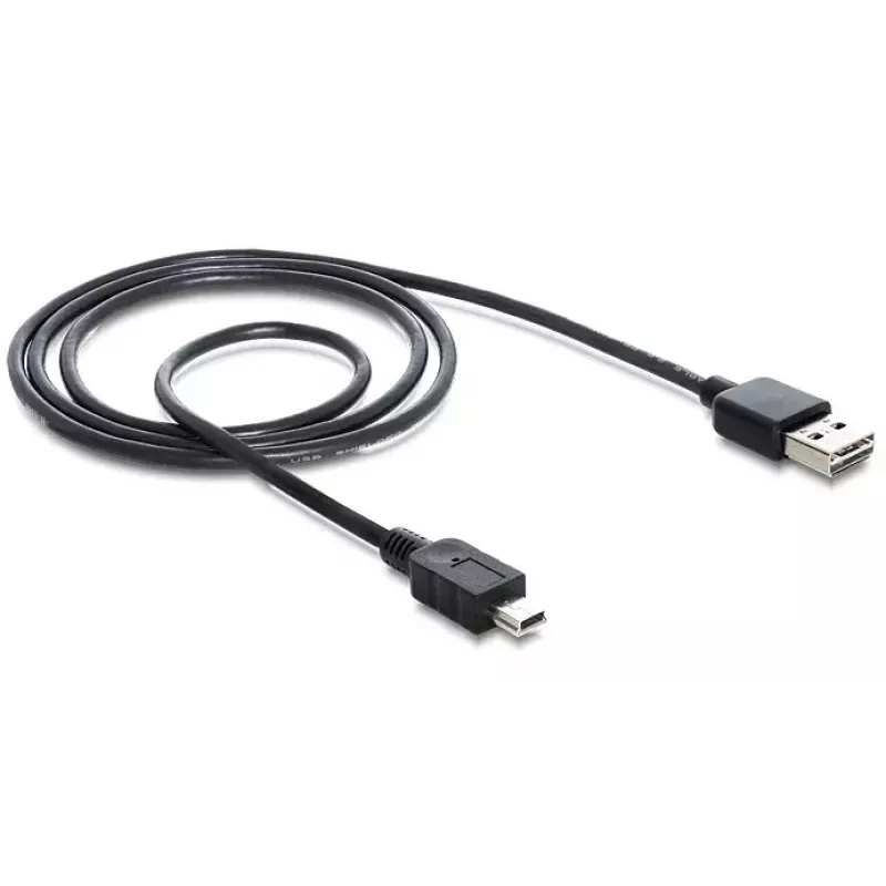 USB kabelis DeLOCK 1 m USB 2.0 A - mini USB v/v
