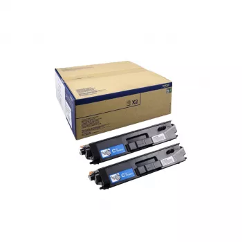 Tonera kasetne Brother TN-900CTWIN ciāna 2-pack, lāzera, resurs 12 000 lappuses