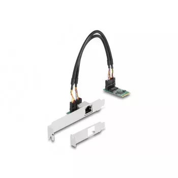 DeLOCK 95272 iekšējā tīkla karte 2500 Mbit/s vadu M.2 Ethernet