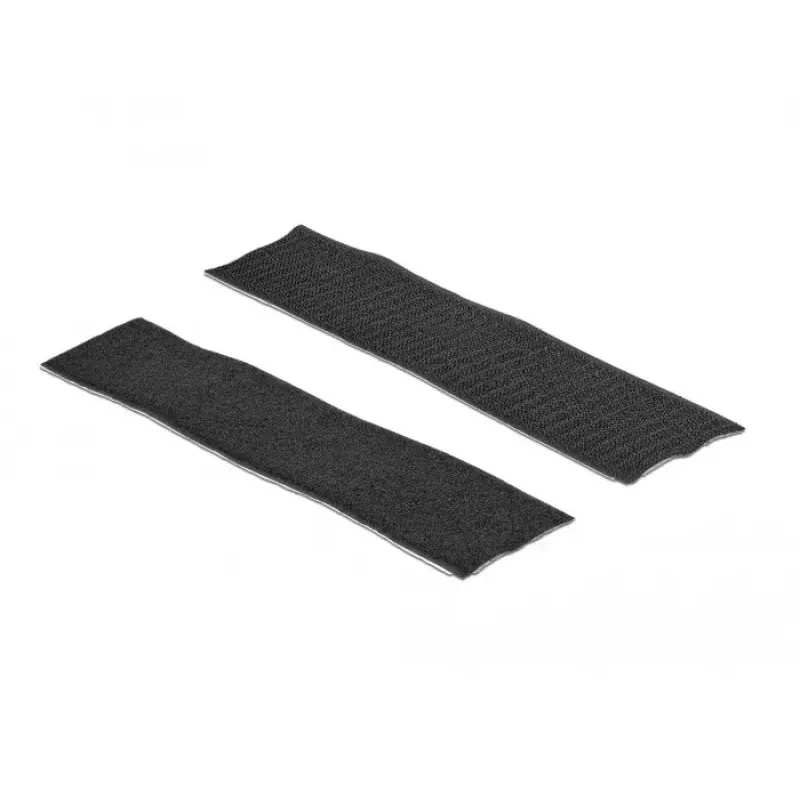 Āķa un cilpas lente DeLOCK 10 m x P 50 mm melna