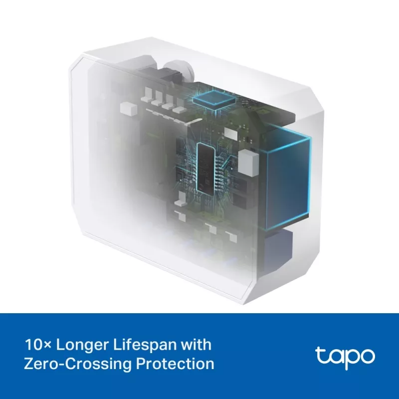 TP-Link TAPO S110E(UN) viedās mājas izpildmehānisms Komutācijas izpildmehānisms 7 kanāli