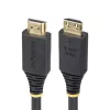 StarTech.com 50cm (1.6ft) High Speed HDMI kabelis ar satveršanas savienotājiem, 4K 60Hz/1440p 144Hz, HDR10/HDCP 2.2/ARC, 18Gbps, UHD HDMI vads televizoram/monitoram/displejam, TPE apvalks