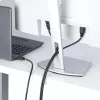StarTech.com 50cm (1.6ft) High Speed HDMI kabelis ar satveršanas savienotājiem, 4K 60Hz/1440p 144Hz, HDR10/HDCP 2.2/ARC, 18Gbps, UHD HDMI vads televizoram/monitoram/displejam, TPE apvalks