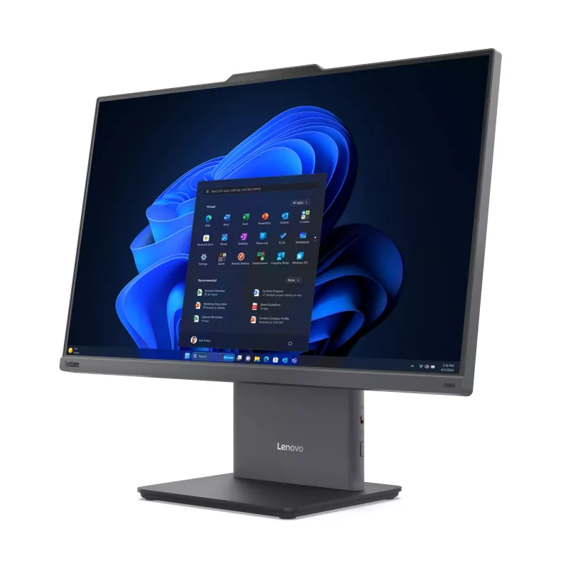 All-in-One PC Lenovo ThinkCentre neo 50a 24 Gen 5 Intel Core i5-13420H 23.8 collas FHD IPS 16GB DDR5 512GB SSD Windows 11 Pro Pelēka