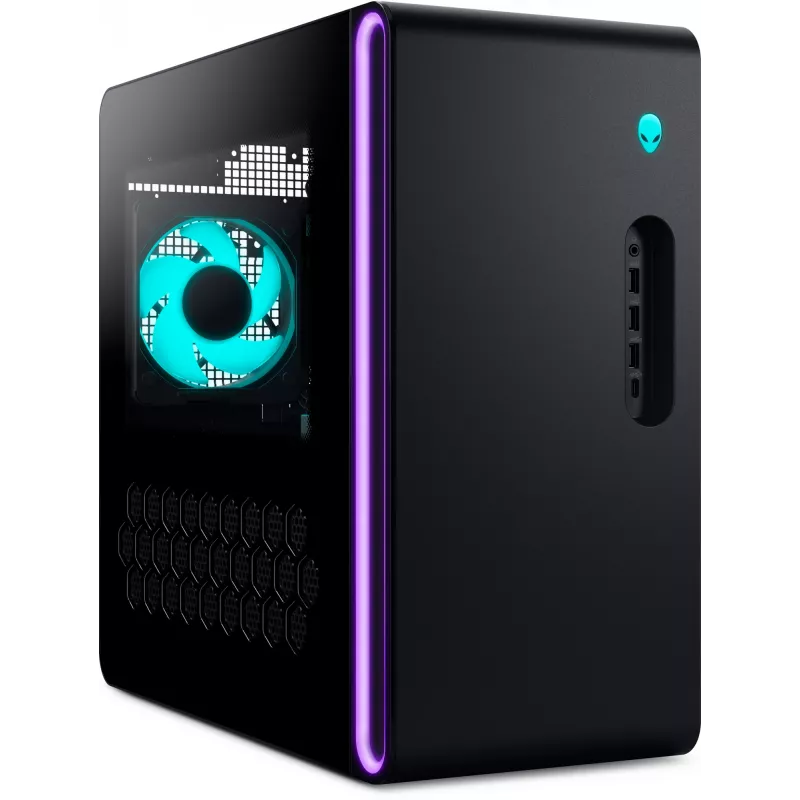 Alienware Aurora ACT1250 Intel Core Ultra 9 285K 32 GB DDR5-SDRAM 2 TB SSD NVIDIA GeForce RTX 5080 Windows 11 Home galddators Melns