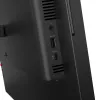 24 collu Lenovo ThinkVision T24-4v IPS LCD monitors, 1920×1080 Full HD, 6 ms, 250 cd/m², iebūvēti skaļruņi, USB centrmezgls, VESA, augstumā regulējams, melns