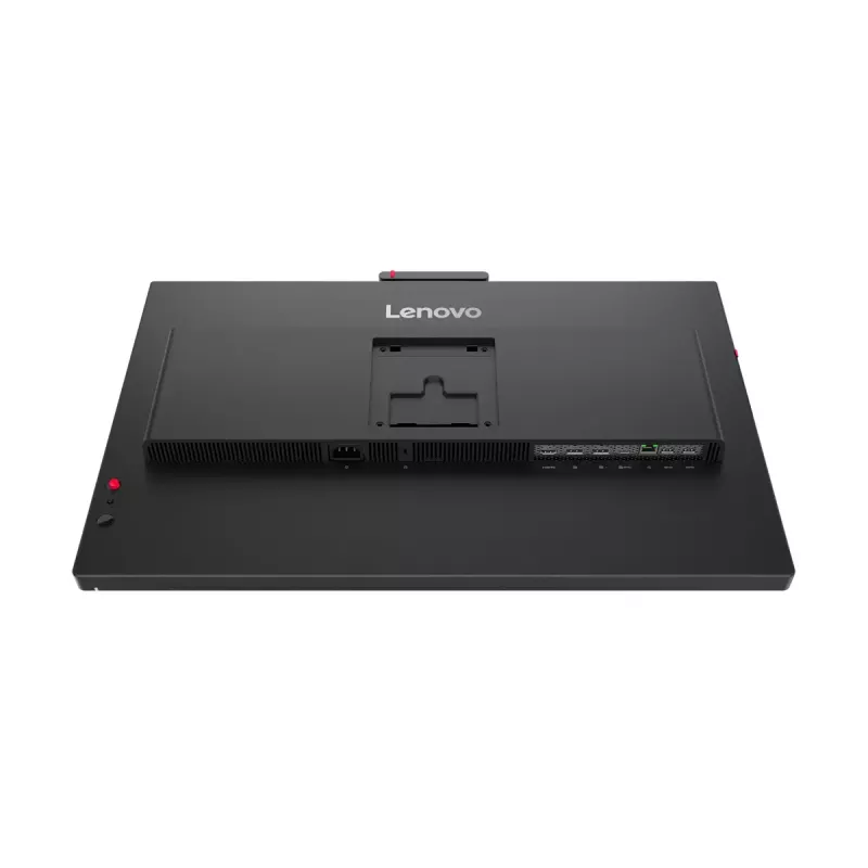 24 collu Lenovo ThinkVision T24-4v IPS LCD monitors, 1920×1080 Full HD, 6 ms, 250 cd/m², iebūvēti skaļruņi, USB centrmezgls, VESA, augstumā regulējams, melns