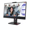 24 collu Lenovo ThinkVision T24-4v IPS LCD monitors, 1920×1080 Full HD, 6 ms, 250 cd/m², iebūvēti skaļruņi, USB centrmezgls, VESA, augstumā regulējams, melns
