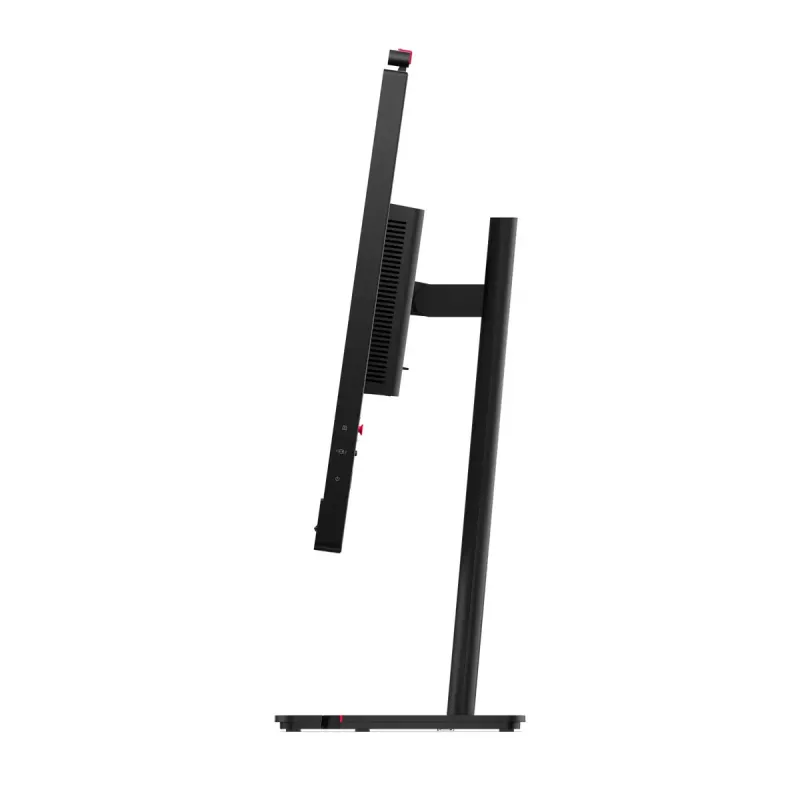 24 collu Lenovo ThinkVision T24-4v IPS LCD monitors, 1920×1080 Full HD, 6 ms, 250 cd/m², iebūvēti skaļruņi, USB centrmezgls, VESA, augstumā regulējams, melns