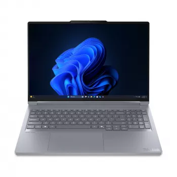 Lenovo ThinkBook 16p G6 IAX Intel Core Ultra 7 255HX Klēpjdators 40,6 cm (16 collas) WQXGA 32 GB DDR5-SDRAM 1 TB SSD NVIDIA GeForce RTX 5060 Wi-Fi 7 (802.11be) Windows 11 Pro German pelēka