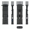 Karšu lasītājs DELOCK USB 5 Gbps ar SD un MicroSD slotiem, USB 3.2 Gen 1 Type-A/Type-C, kabeļi un adapteri, melns/pelēks