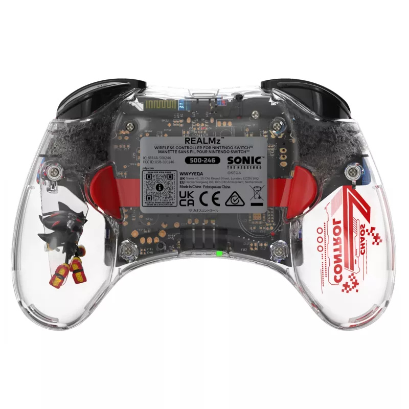 PDP Shadow Space Colony ARK REALMz Multicolor, caurspīdīgs USB spēļu panelis Nintendo Switch