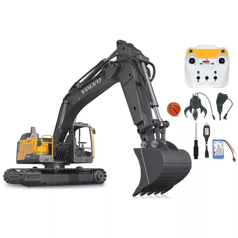 Ekskavators Jamara 406300 radio vadāms RC modelis ar elektrisko motoru 1:16