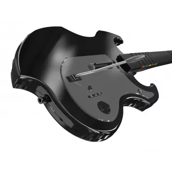 Ģitāras kontrolieris PDP Riffmaster melni pelēks bezvadu dators PS4 PS5 36h baterija