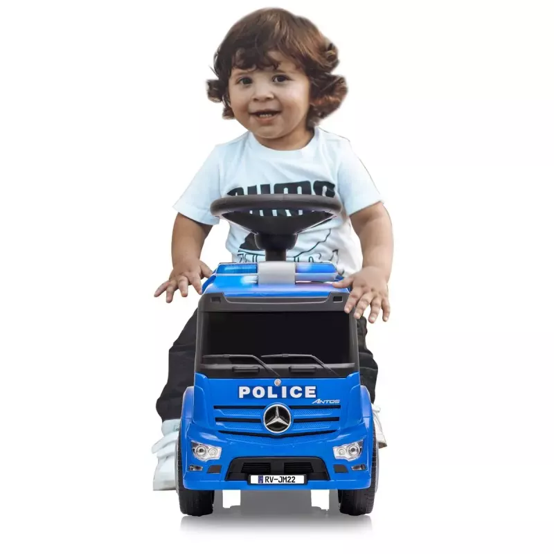 Ride-on auto Jamara Mercedes-Benz Antos Police 4 riteņi gaismas efekti