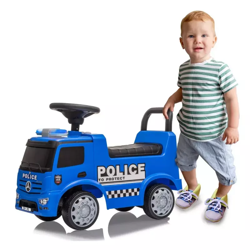 Ride-on auto Jamara Mercedes-Benz Antos Police 4 riteņi gaismas efekti