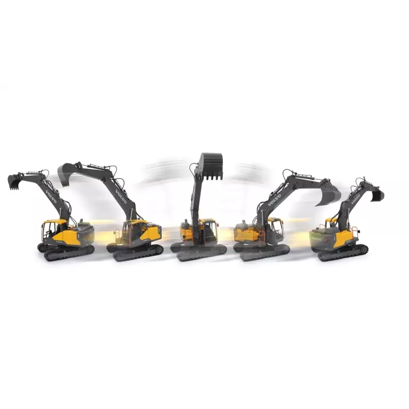 Ekskavators Jamara Volvo EC160E Radio vadāms Elektriskais dzinējs