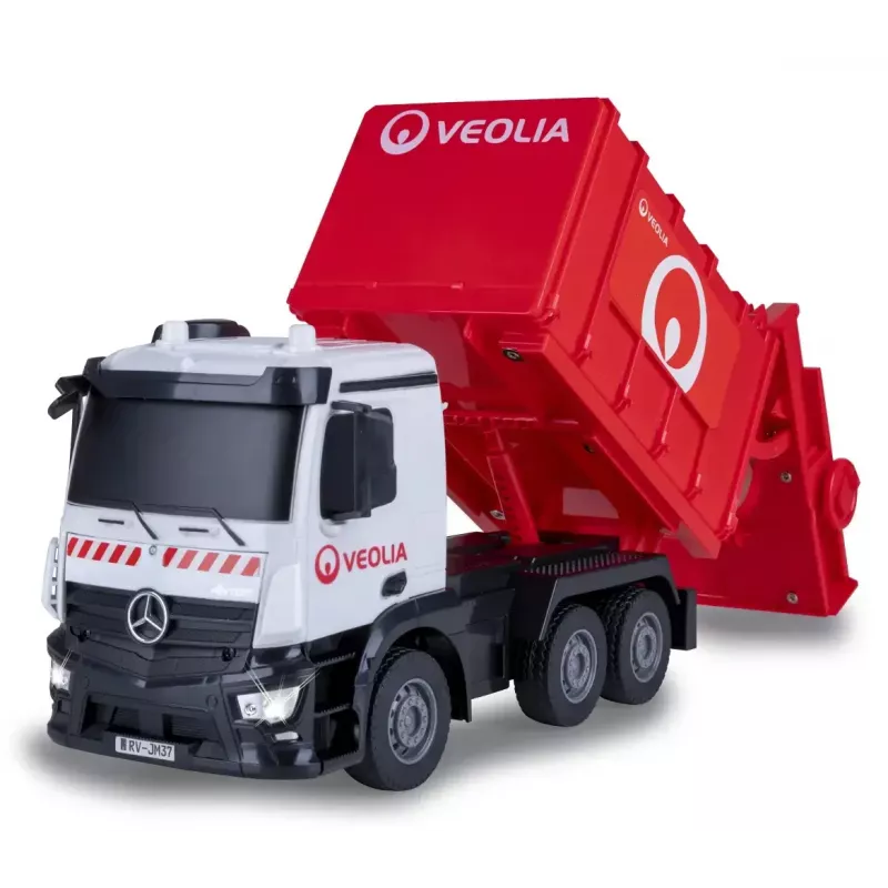 Radio vadāma kravas automašīna Jamara Mercedes-Benz Antos Electric 1:26