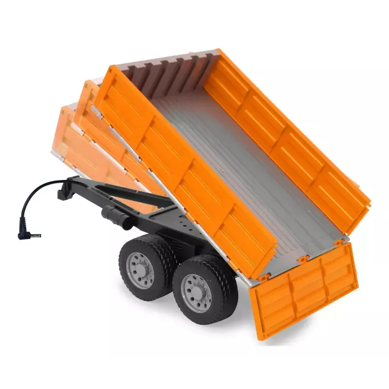 Jamara Tipper oranža RC-Traktor 1:16 — sliežu daļa, melna/oranža, 0,41 kg