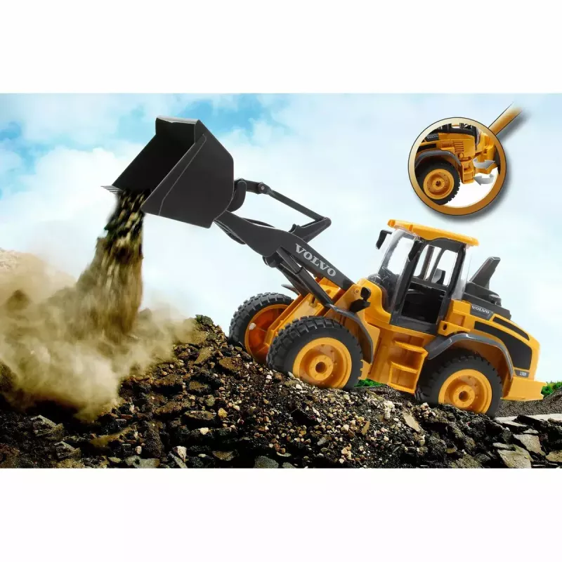 Priekšējais iekrāvējs Jamara Volvo L50 ar elektromotoru 1:16