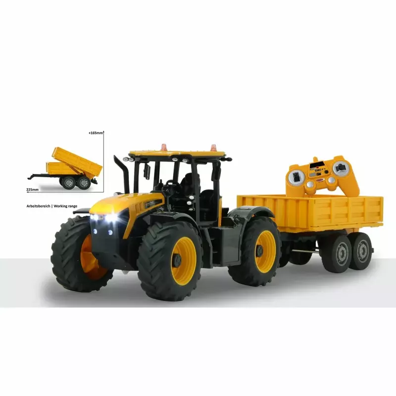 Traktors Jamara JCB Fastrac 1:24 Elektrisks dzinējs RC modelis bērniem