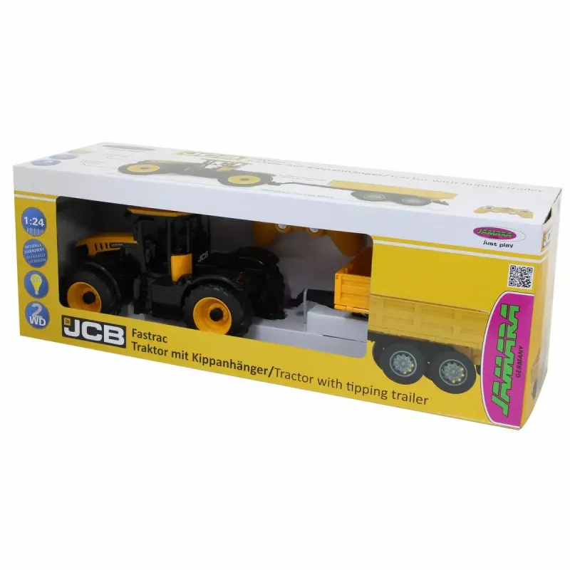 Traktors Jamara JCB Fastrac 1:24 Elektrisks dzinējs RC modelis bērniem