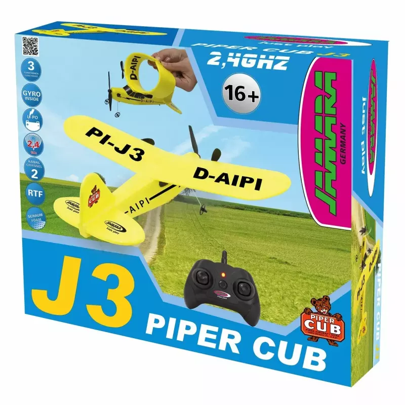 Lidmašīna Jamara Piper J3-CUB Elektriskais dzinējs 150 mAh 106 g