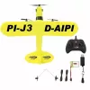 Lidmašīna Jamara Piper J3-CUB Elektriskais dzinējs 150 mAh 106 g
